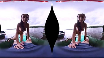 7956743848: Blowjob, Cowgirl  Brunette VR Porn