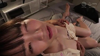 キュートな美女が乳首愛撫で快感に浸りフェラと手マンの主観ラブラブエッチ