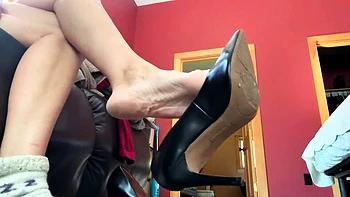 Black Amateur Explore Hot Foot Fetish