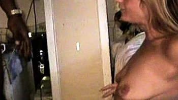 Small titted blond stunner Sarah Peachez masturbating