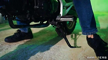 Cutie with big boobs Ava Koxxx rammed nicely in the cowgirl pose