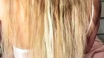 Daddyswallet Masturbates In White Lingerie With Dildo