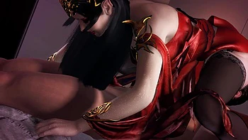 3D Horny Cosplay Slut Have a Hardcore Sex with Big Dick