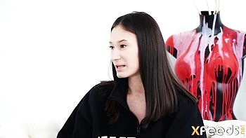 Glamorous female's teen (18+) action