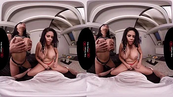 Double Latin: Blowjob, Doggy  Cowgirl VR Porn