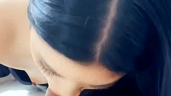 Trashy Small Tit Blond in POV Porno