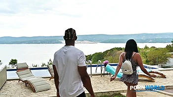 Busty Babe Anissa Kate Invites BBC Captain Back For No Strings Interracial Threesome GP3195