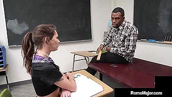 Kacie Castle And Rome Major In Enticing And Big Cock Action