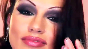 Aria in stockings ft. Aria Giovanni: Fansly, Brunette  Solo Porn