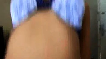 Lapdance and blowjob made by BIG boobs blonde