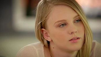 Two pale sluts shared the same big black cock in a steamy scene.