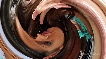 Anal Training & Sloppy Mayhem For Lara Lee, 1 On 1 Rough Face