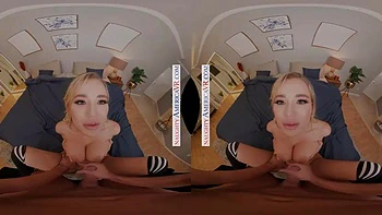 Blake Blossom may not know much about football but she is an expert on swallowing cock