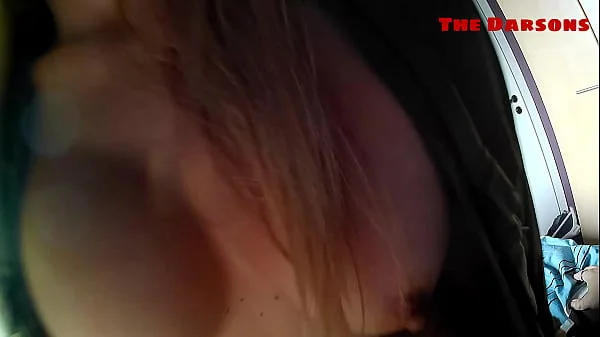 My wife with her big boobs came to wake me up and I made her squirt - TheDarsons