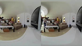 Haley Spades - Behind The Scenes VR Part Two - Tiny Spinner Trades