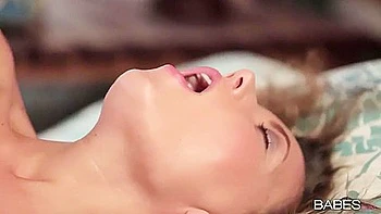 Sensual Angel With Long Legs Clover Is Enjoying Stimulating Her Crack