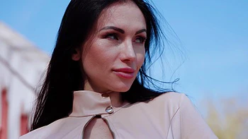 The hottest anal sex with Sasha Rose and her bald pussy in cowgirl