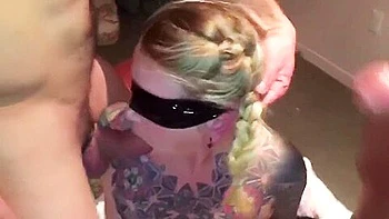 Blinfolded All Anal Group-sex -full