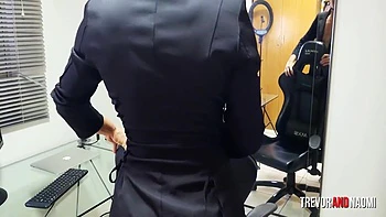 My Boss Wont I Couldnt Resist And Sat On His Dick