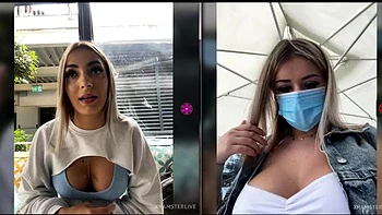 Mv397  2 GIRLs  SAME PLACE AND TIME  LAVATORY 2: Blonde, Xhamster  Public Porn