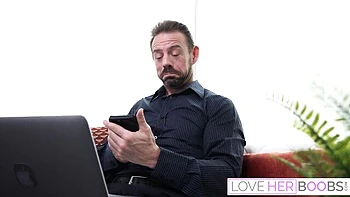 Shaggy Sapphire's nipple sucking clip