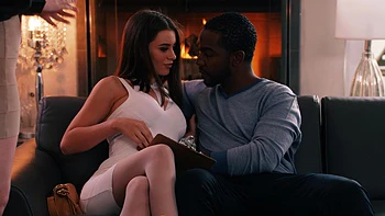 Brunette Lana Rhoades gets her asshole gapped by bbc in steamy scene