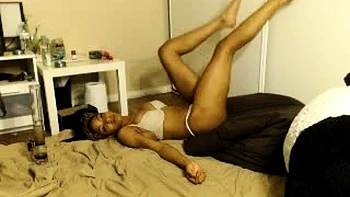 Hot Black Maid Does Some Webcam Black and Ebony