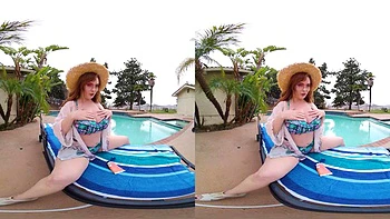 Hot fuck big tits babe: Blowjob, Doggy  Cowgirl VR Porn