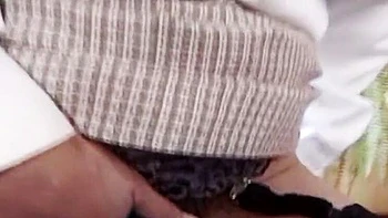 Amateur Housewife Comes Home With Boss For Hot Fuck - Hairy Mature StepMom In Stockings