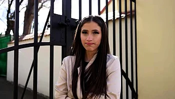 GERMAN SCOUT - Small Tits Petite Latina Girl Sofia Smith