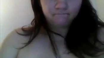 Fat Cam Chick Plays With Her Pussy: Amateur, Fansly  Masturbation Porn