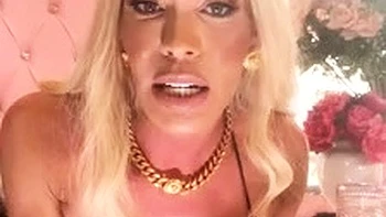 Glam Mia Isabella Close Up With TS Friend