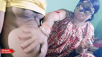 Smoking Desi Stepmom Fucks Stepson's Friends in Mumbai - Big Tits, Doggy Style & Missionary