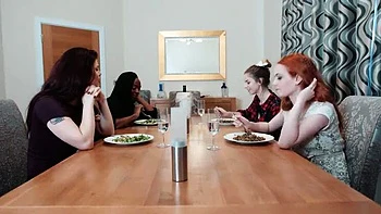 Big Natural Tits Lesbian Sex - Sam Bourne & Ella Hughes Girl Getaway Fucking HD