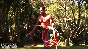 Outdoor lovers fuck each other to climax: Blowjob, Big Tits  Hardcore Porn