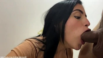 Zoepaulina Deep Throat Face Fuck - Sloppy Blowjob & Cum Swallowing
