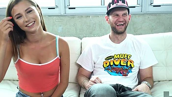 Skinny Carolina Sweets’ Tight Pussy Gets Fucked