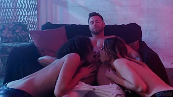 Seth Gamble and Alexis Tae make love with Molly Little