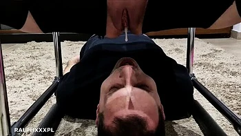 Cheating Wife Fucks Lover Doggy Style While on Phone with Husband - Cuckold Cleans Creampie After