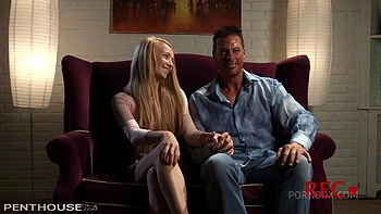 European Blonde Pornstar’s Reverse Celebrity Fuck