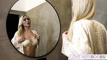 Irresistible Vera Jarw's huge melons scene