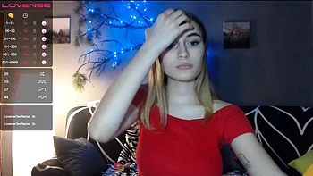 Red dress: Amateur, Bongacams  Cam Porn