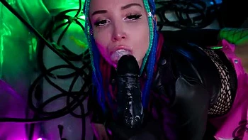 Ksu Colt Cyberpunk Cosplay: Wild Fantasy POV Fuck with Big Tits & Anal Gape