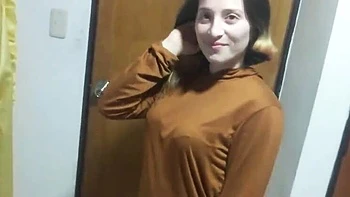 Blonde Step Sister Ashleysoy Naked POV Rough Sex & Cum Swallow