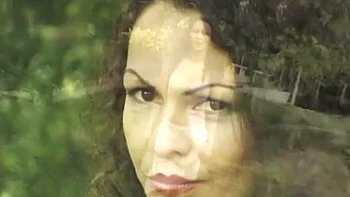 Beautiful and hot brunette with a big tail moaning and cumming, giving her pussy and very tasty spit: Porn