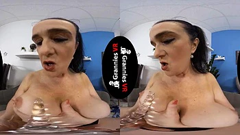 Granny VR Ria Black: Milf, Virtual Reality  Mature Porn