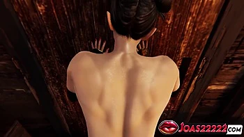 Car Toon In Sexy Elf In Black Latex - 3d Hentai With Close Up Pussy During Side Floor Sex, Wall Doggy Style Anal, And Missionary Creampie