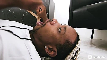 An awesome FMM hardcore fuck with a busty babe Lexi Montana