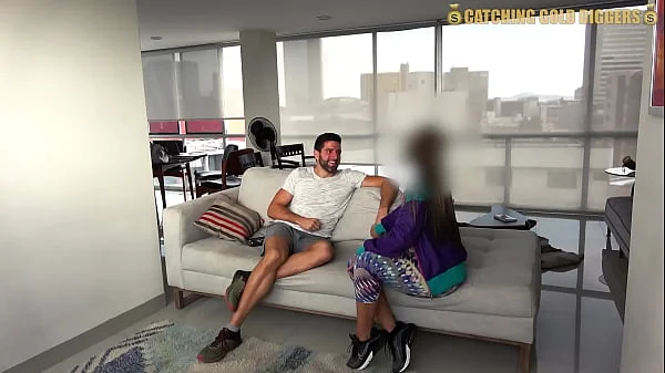 Colombian Big Booty Gold Digger Gets Fucked After A Workout