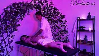 Hot Latina Needs Sex And Uses Her Masseurs Huge Cock To Get Fucked Without A Condom